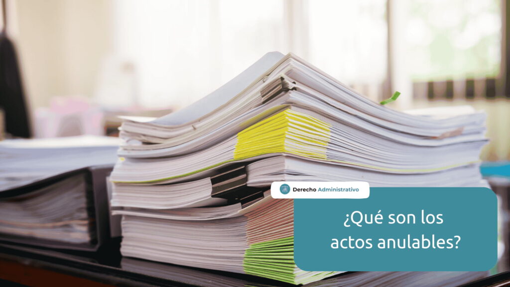 actos anulables