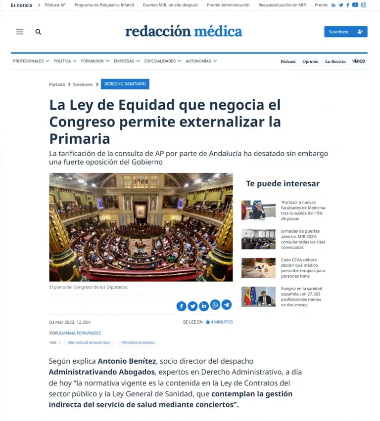 aparicion-en-prensa-redaccion-medica-ley-equidad-externalizar-primaria