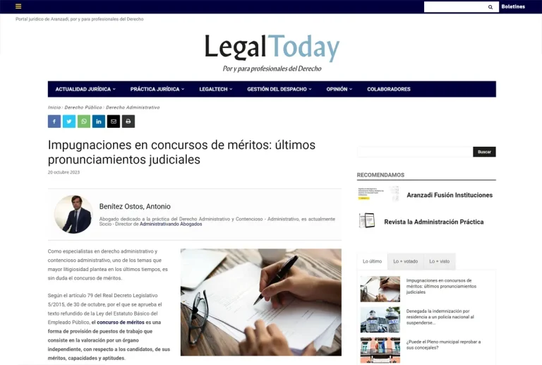 Impugnaciones en concursos de méritos últimos pronunciamientos judiciales