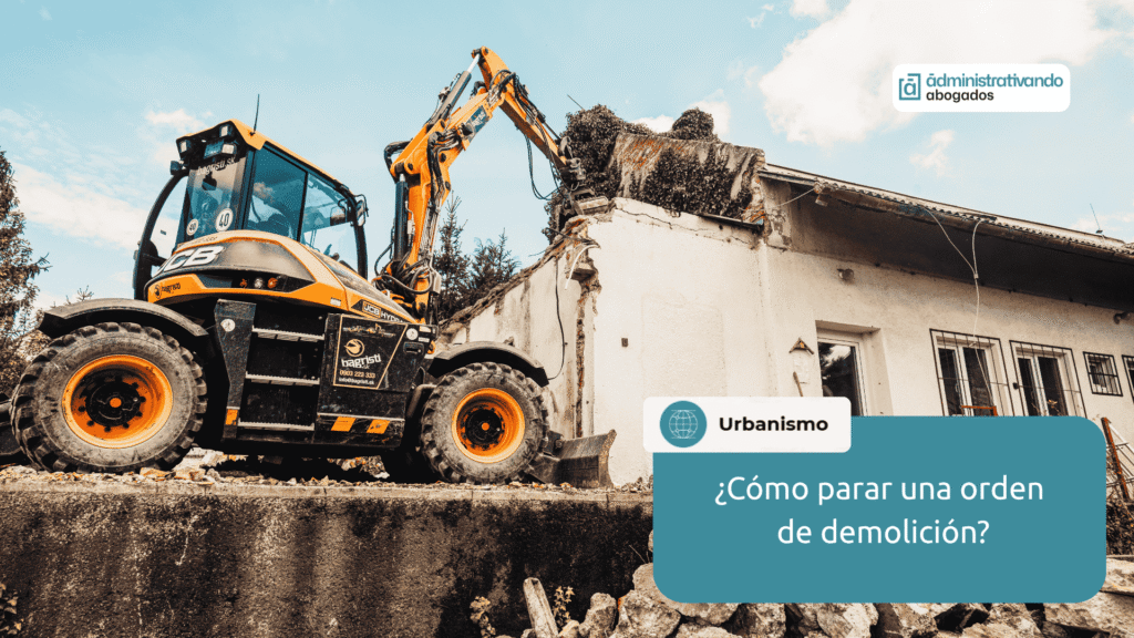 orden de demolicion