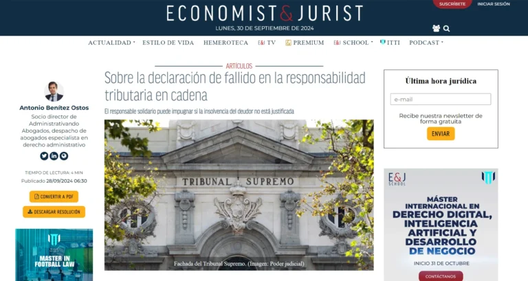 economistjurist-declaración-responsabilidad tirbutaria en cadena