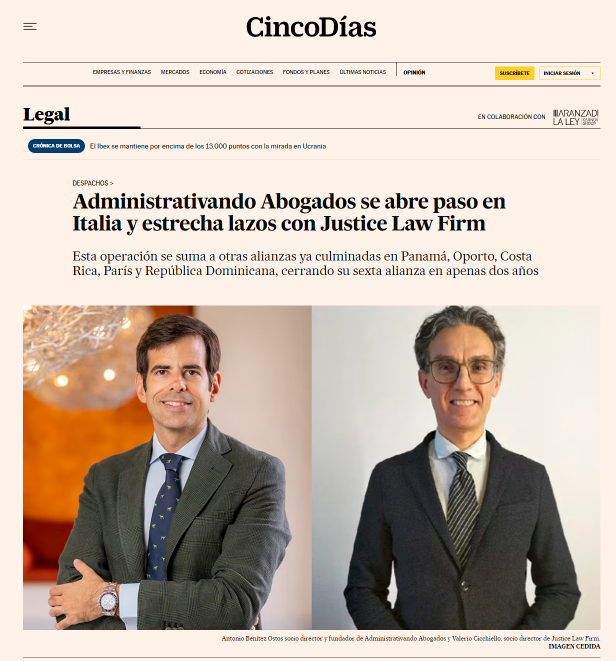 Administrativando-Abogados-se-abre-paso-en-Italia-y-estrecha-lazos-con-Justice-Law-Firm