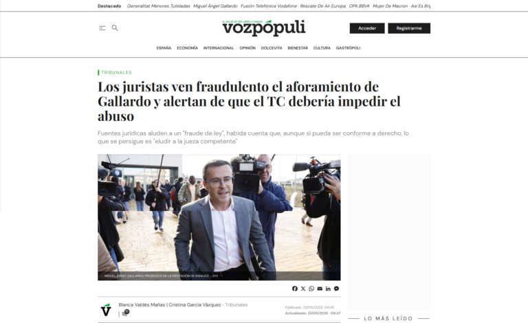 Los-juristas-ven-fraudulento-el-aforamiento-de-Gallardo-y-alertan-de-que-el-TC-debería-impedir-el-ab