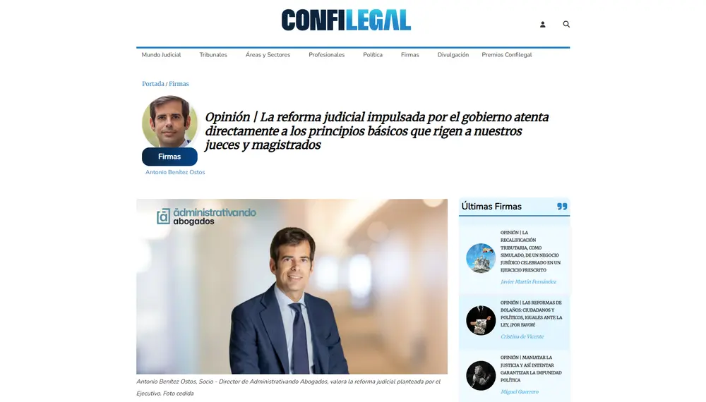 La reforma judicial impulsada por el gobierno atenta directamente a los principios básicos que rigen a nuestros jueces y magistrados
