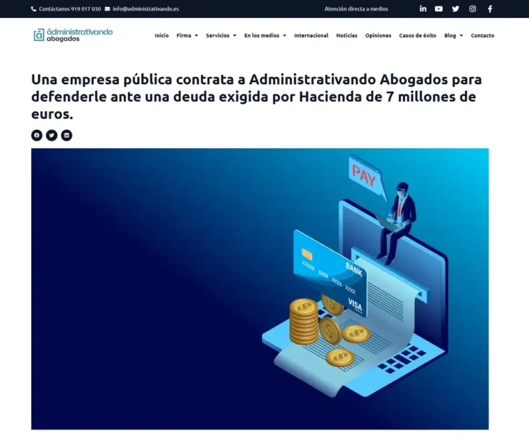 Una empresa pública contrata a Administrativando Abogados para defe_ - [administrativando.es]
