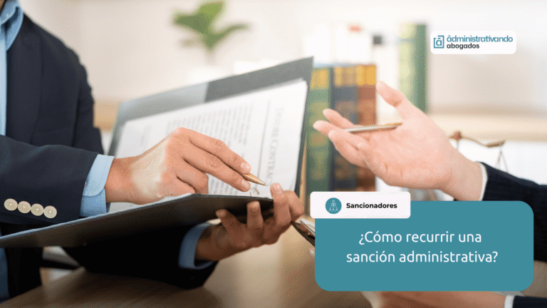 recursos contra sanciones administrativas