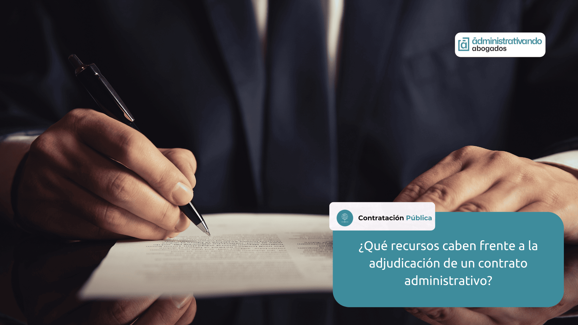recurso especial en materia de contratación pública​
