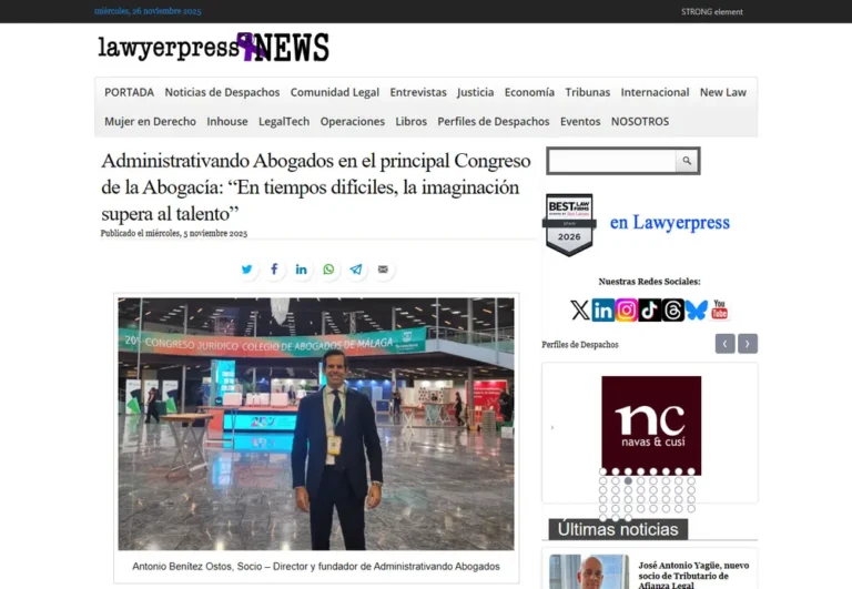 Administrativando Abogados en el principal Congreso de la Abogacía__ - [www.lawyerpress.com]