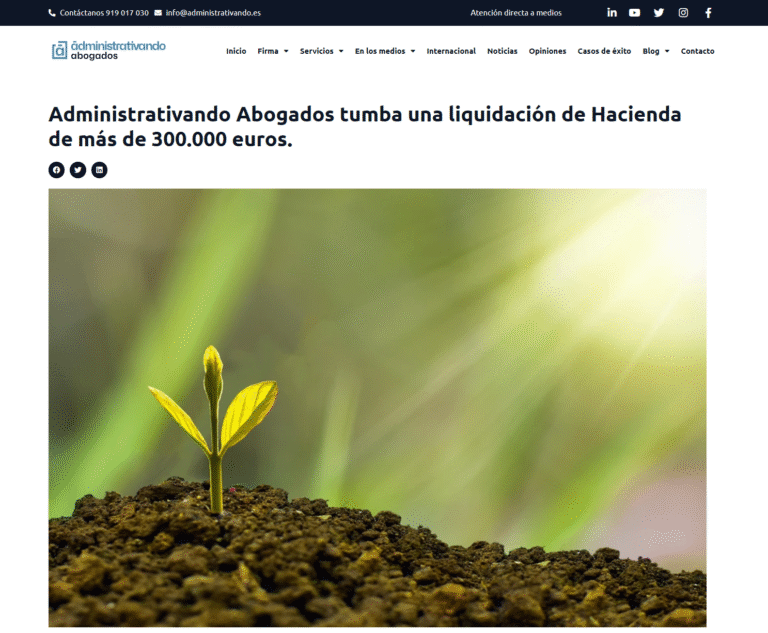 Administrativando Abogados tumba una liquidación de Hacienda de más_ - [administrativando.es]