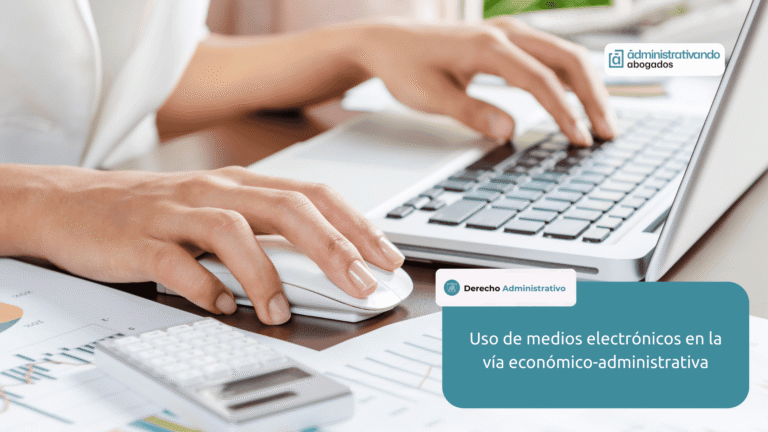 medios electronicos via economico administrativa