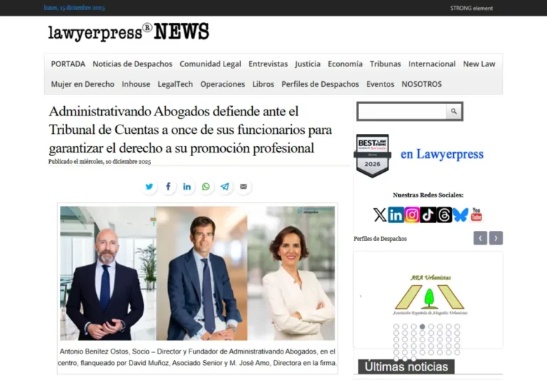 Administrativando Abogados defiende ante el Tribunal de Cuentas a o_ - [www.lawyerpress.com]