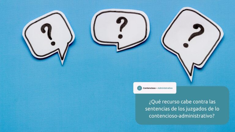 recurso contra sentencia juzgado contencioso administrativo