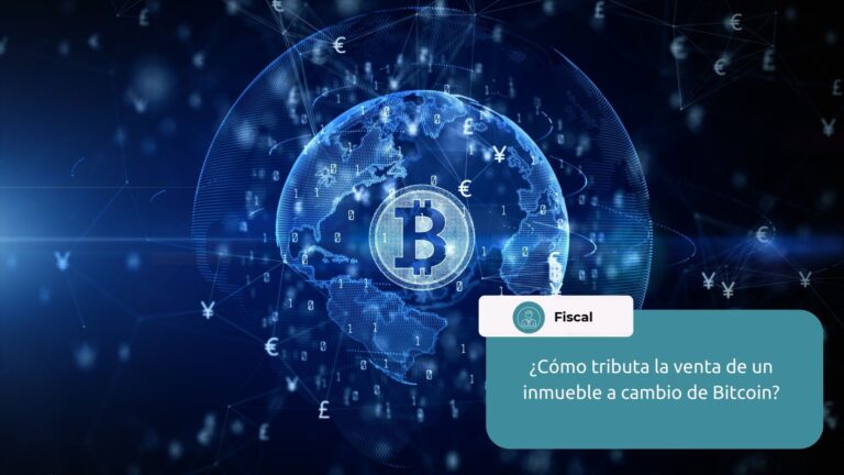 tributación venta inmueble por bitcoin