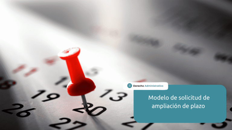 modelo de solicitud de ampliacion de plazo administrativo