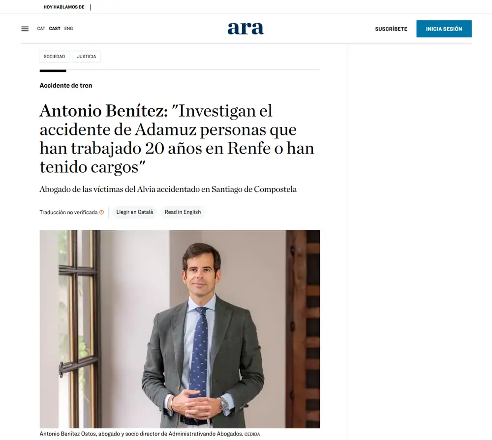 Antonio Benítez_ _Investigan el accidente de Adamuz personas que ha_ - [es.ara.cat]