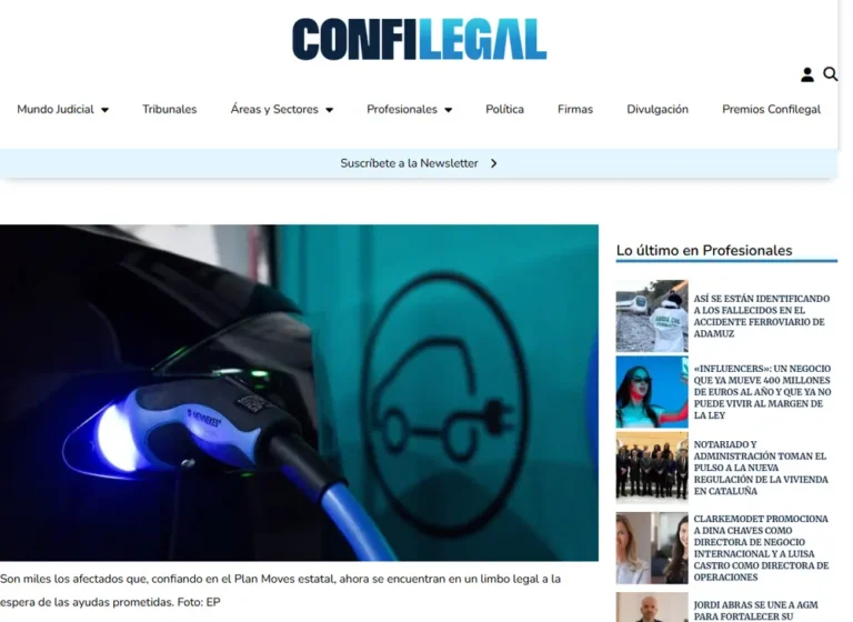 Gran reclamación colectiva al Gobierno por el _Plan Moves III__ las_ - [confilegal.com]