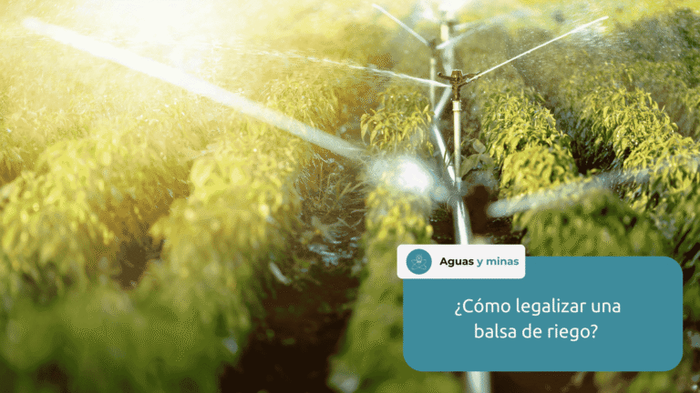 legalizar balsa riego