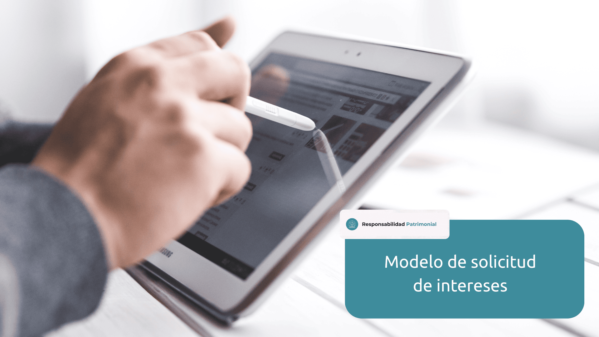 modelo escrito solicitud intereses