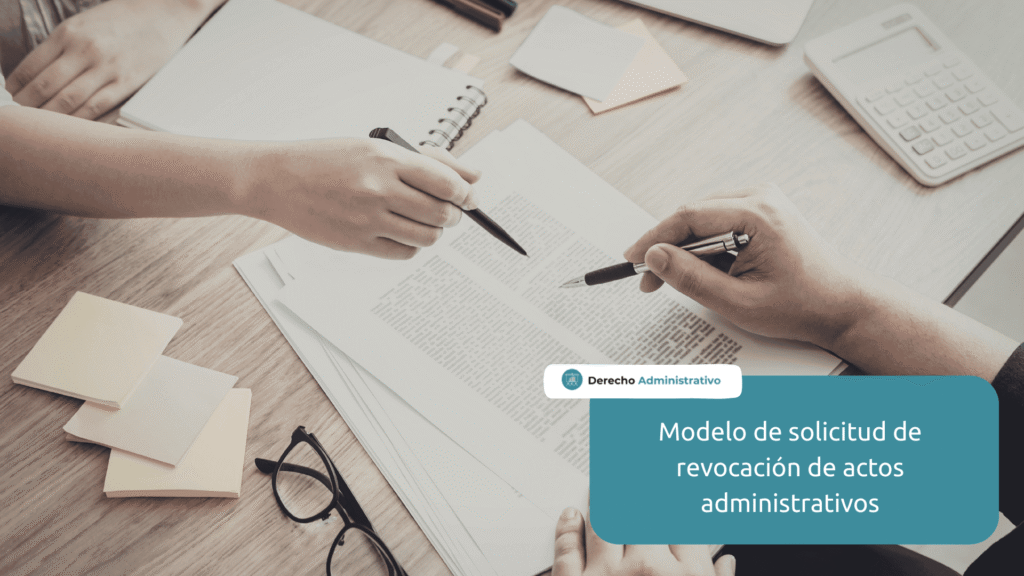 revocar acto administrativo