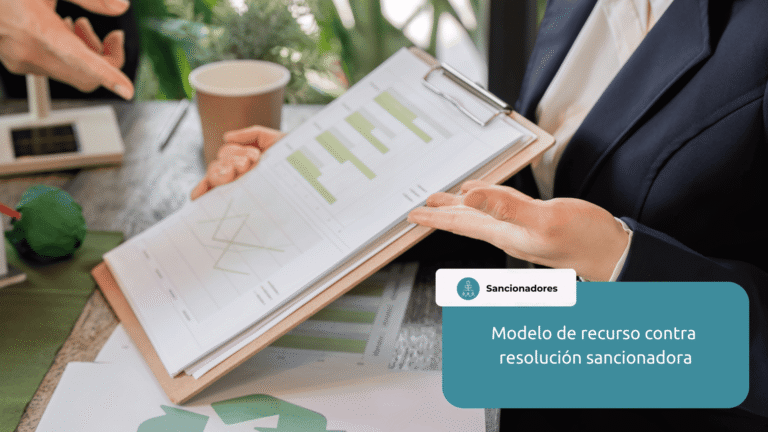 modelo de recurso de reposición contra resolución sancionadora