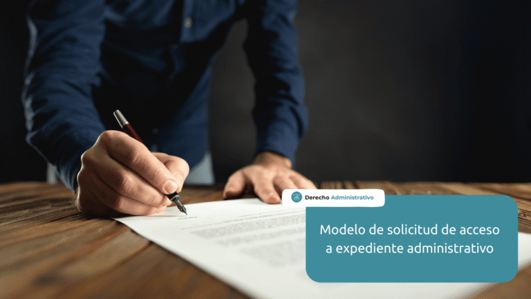 solicitud acceso expediente administrativo