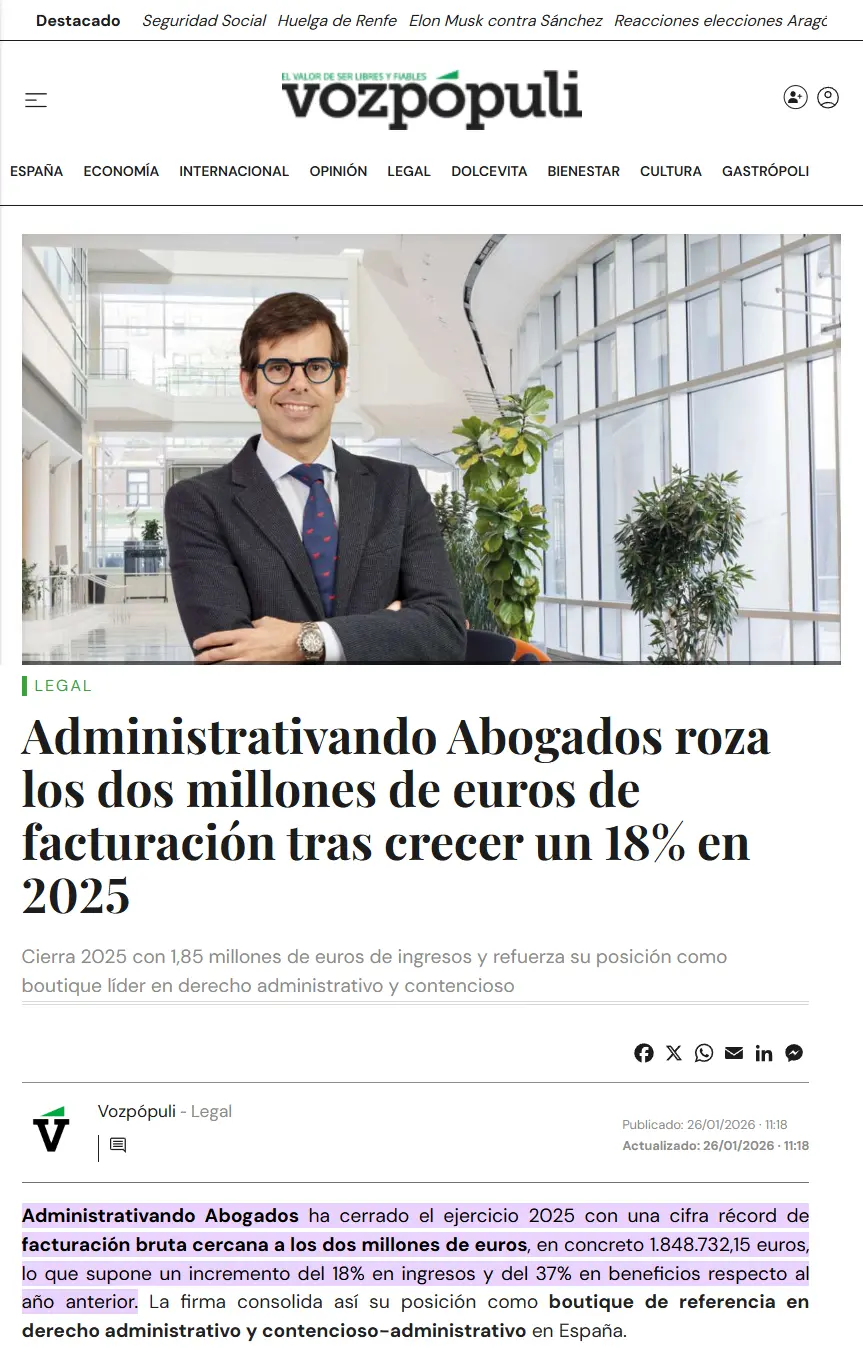 2Administrativando Abogados roza los dos millones de euros de factur_ - [www.vozpopuli.com]