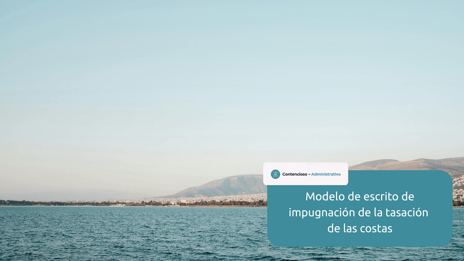 modelo escrito impugnación tasación costas