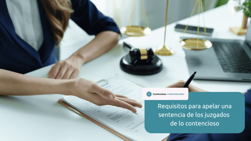 apelar sentencia contencioso administrativo