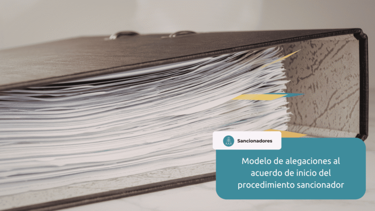 modelo escrito de alegaciones