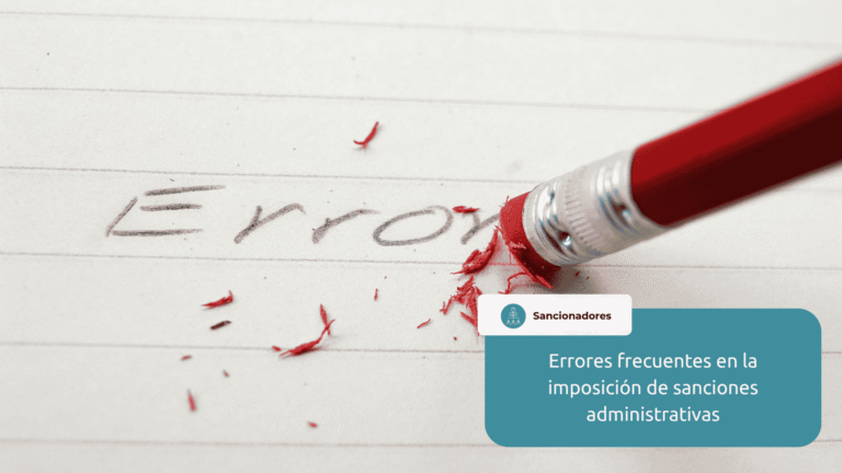 imposicion sanciones administrativas