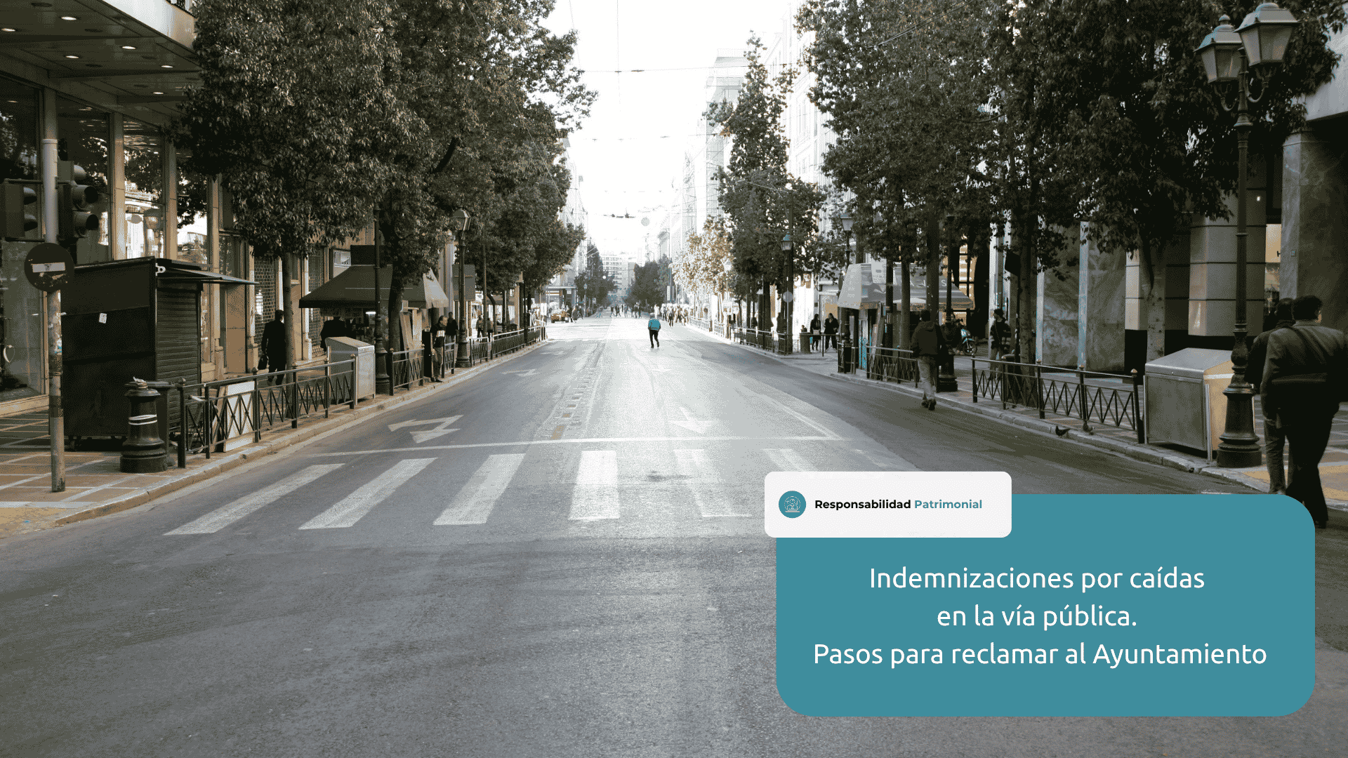 indemnizacion caida en via publica