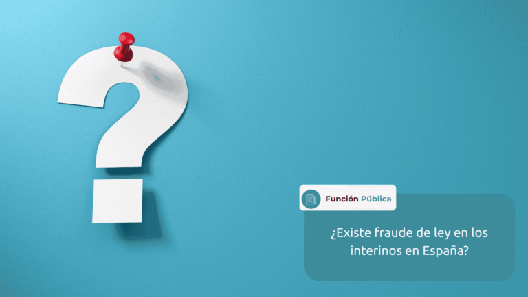interinos en fraude de ley