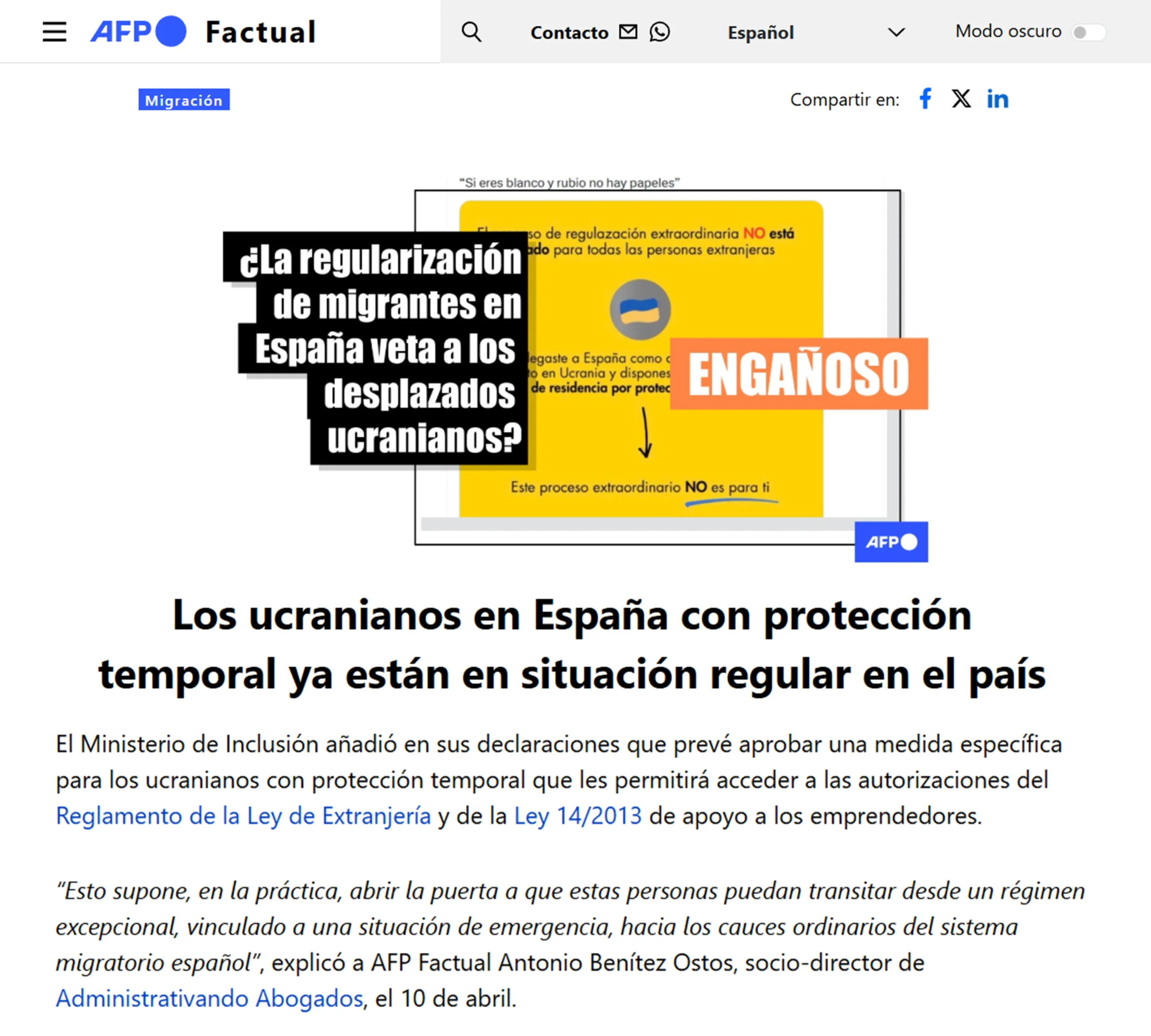 seguridad jurídica la situación regular de los ciudadanos ucranianos en españa