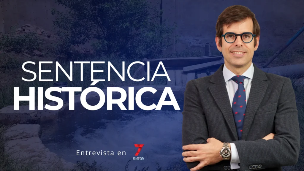 Antonio Benítez Ostos en 7TV Andalucía analizando la sentencia para legalizar un pozo