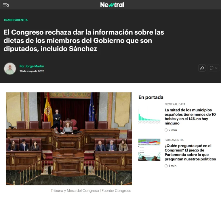 congreso rechaza dar información sobre dietas miembros gobierno diputados - newtral
