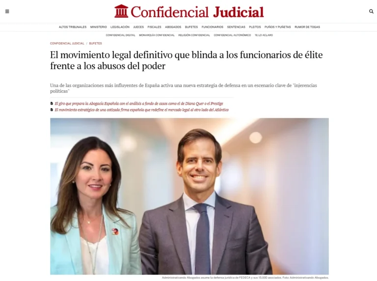 fedeca blinda defensa juridica administracion
