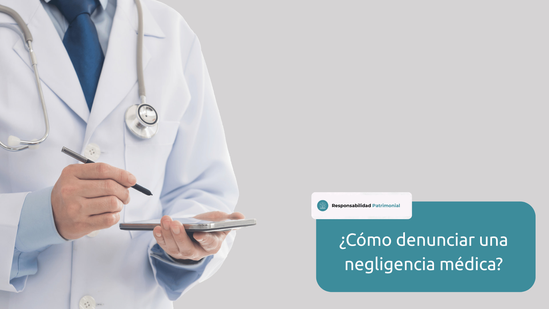 negligencia medica como denunciar