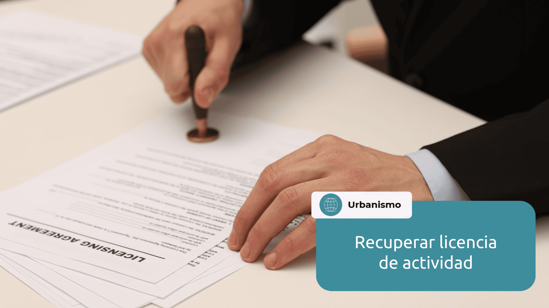 recuperar licencia de actividad