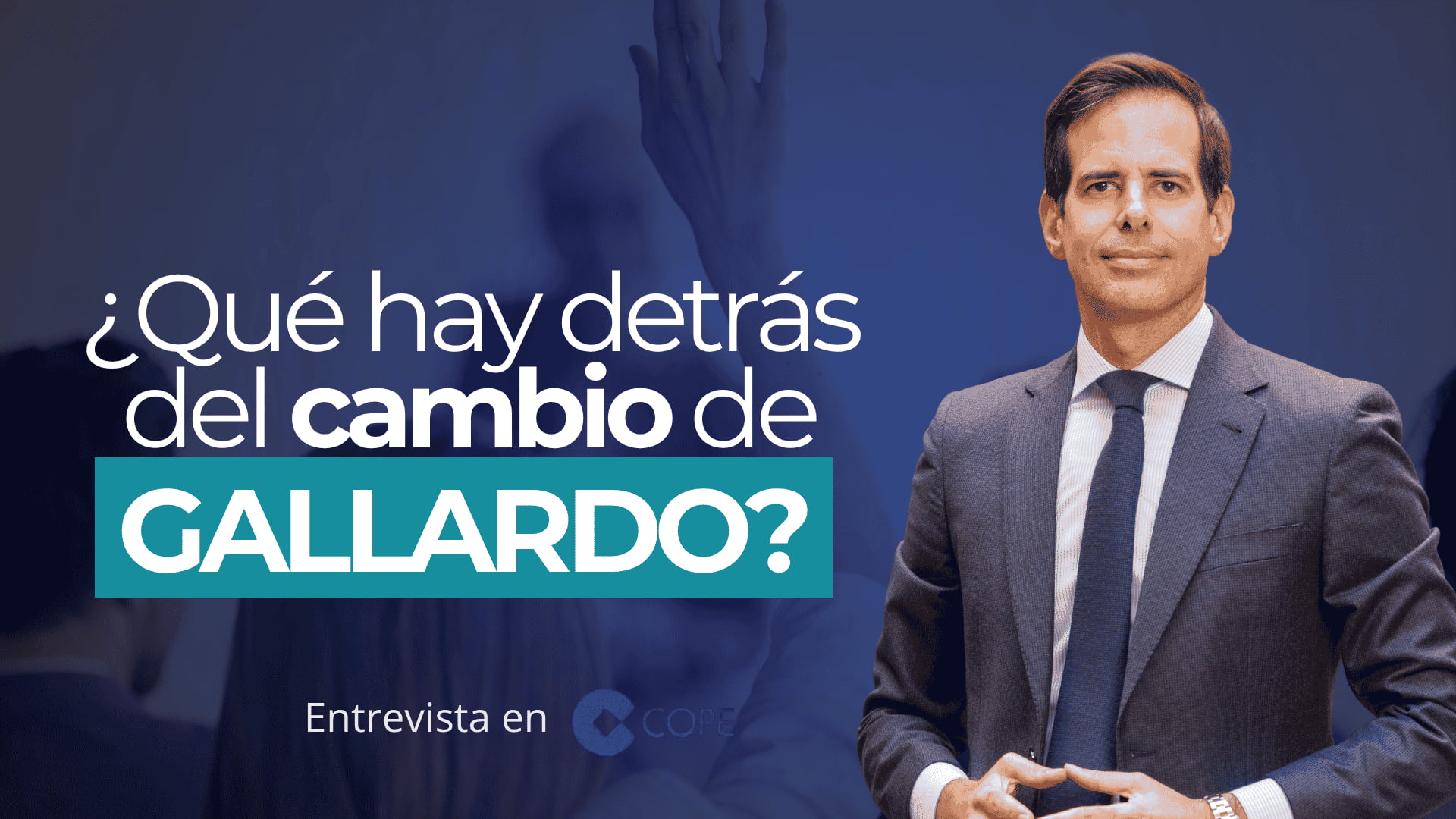 Administrativando en COPE analizando el cambio de opinión de Gallardo