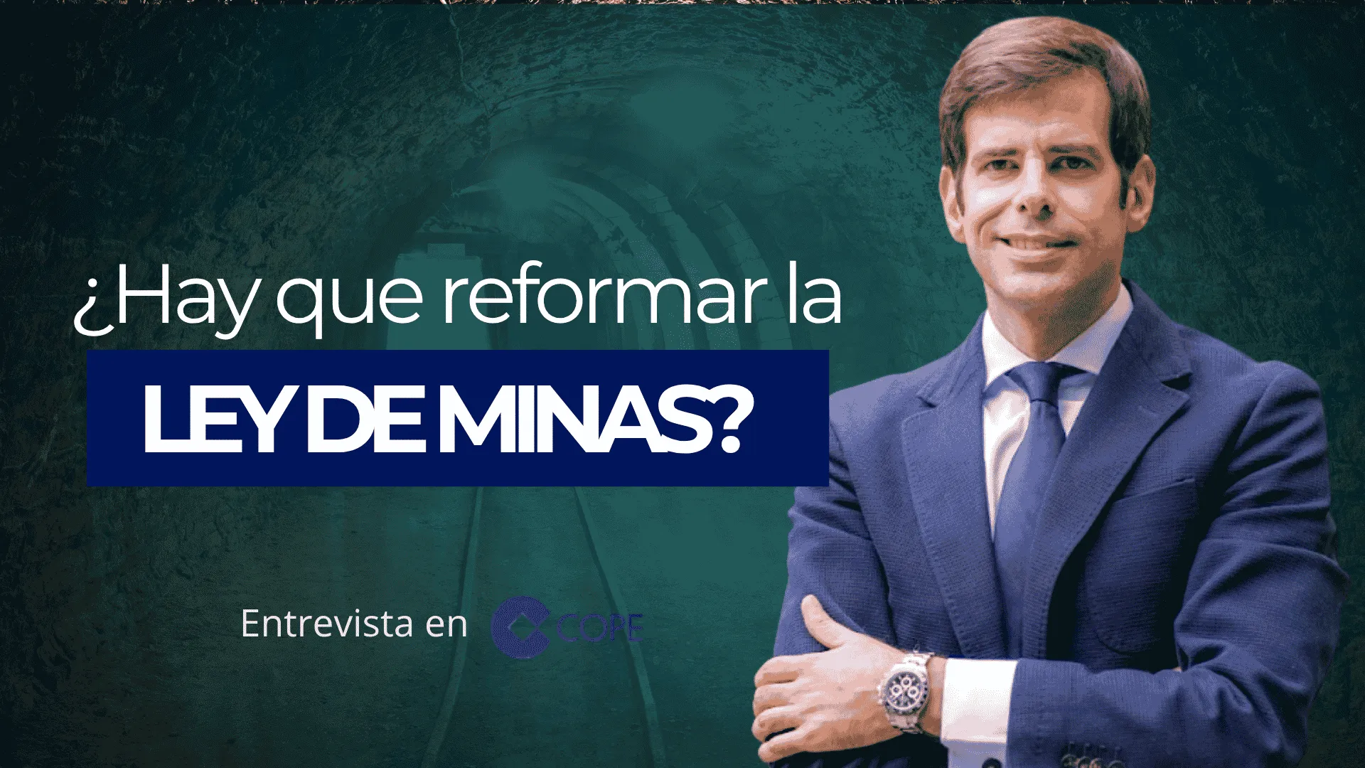 Administrativando en COPE debatiendo reforma Ley de Minas 1973