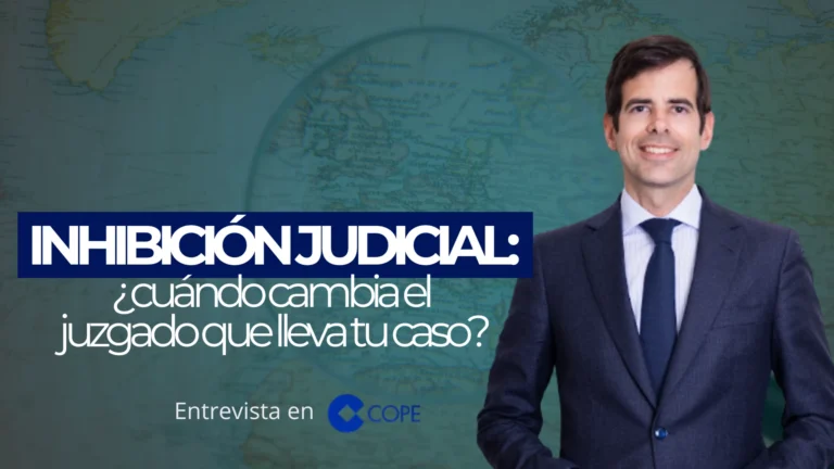 Administrativando en COPE inhibición por competencia territorial