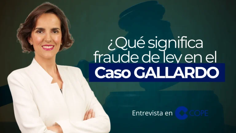 Administrativando en COPE sobre el fraude de ley y aforamiento de Gallardo