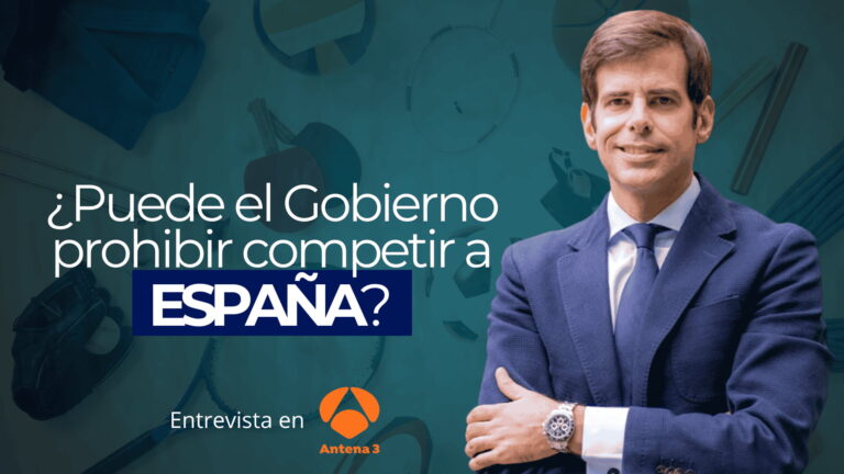 Entrevista en Antena 3 a Administrativando sobre el veto a competiciones deportivas