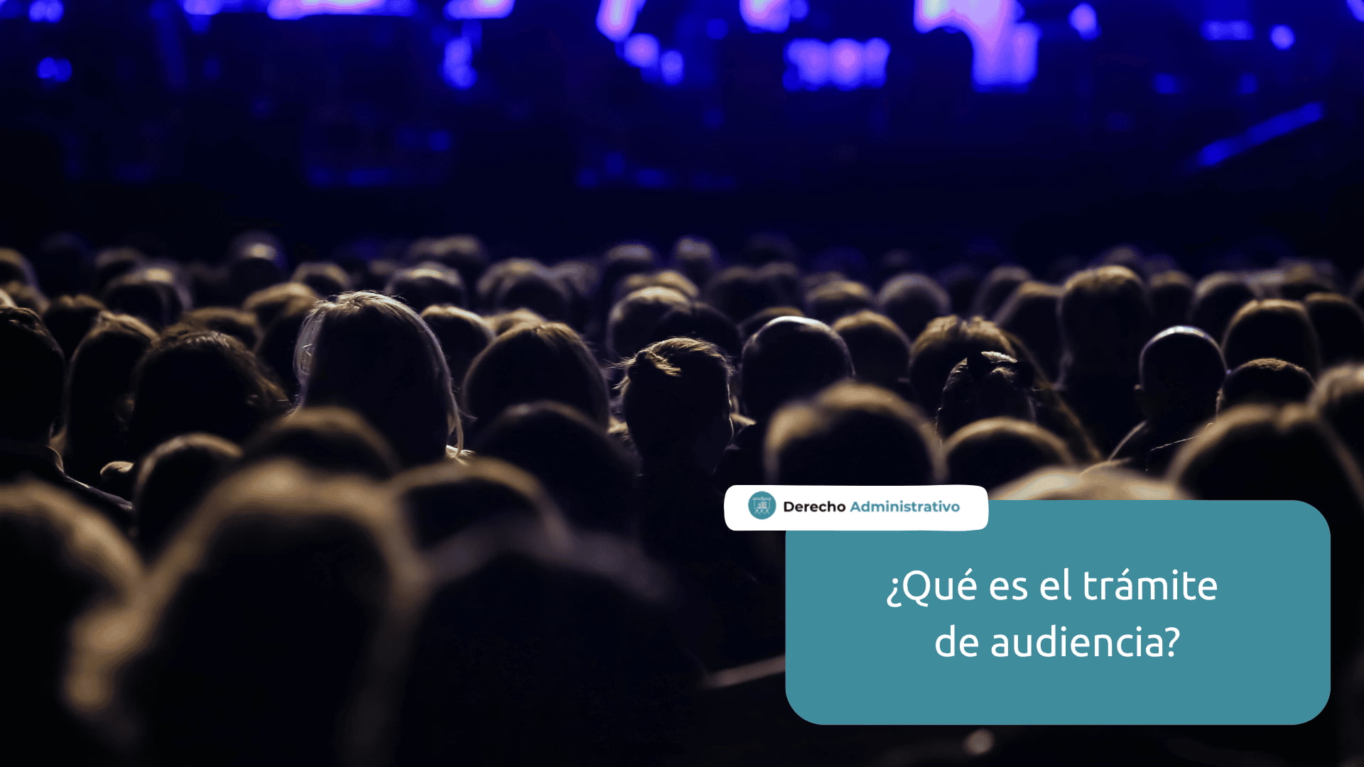 que es el tramite de audiencia
