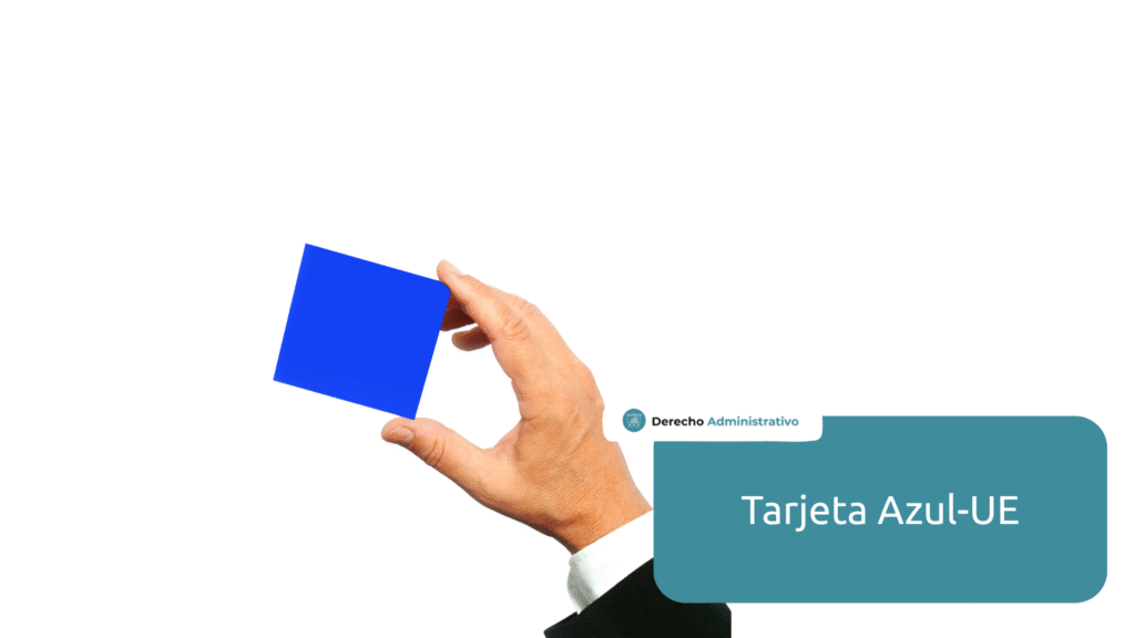 tarjeta azul ue