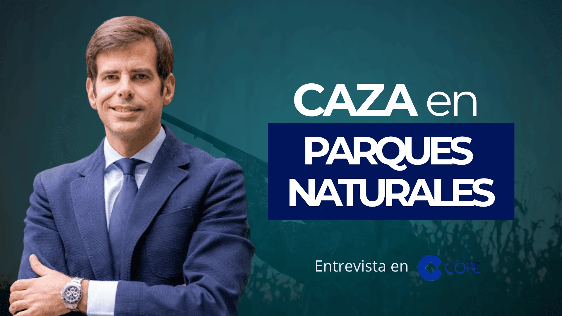 Antonio Benítez Ostos entrevistado en COPE Extremadura sobre la caza en los Parques Naturales