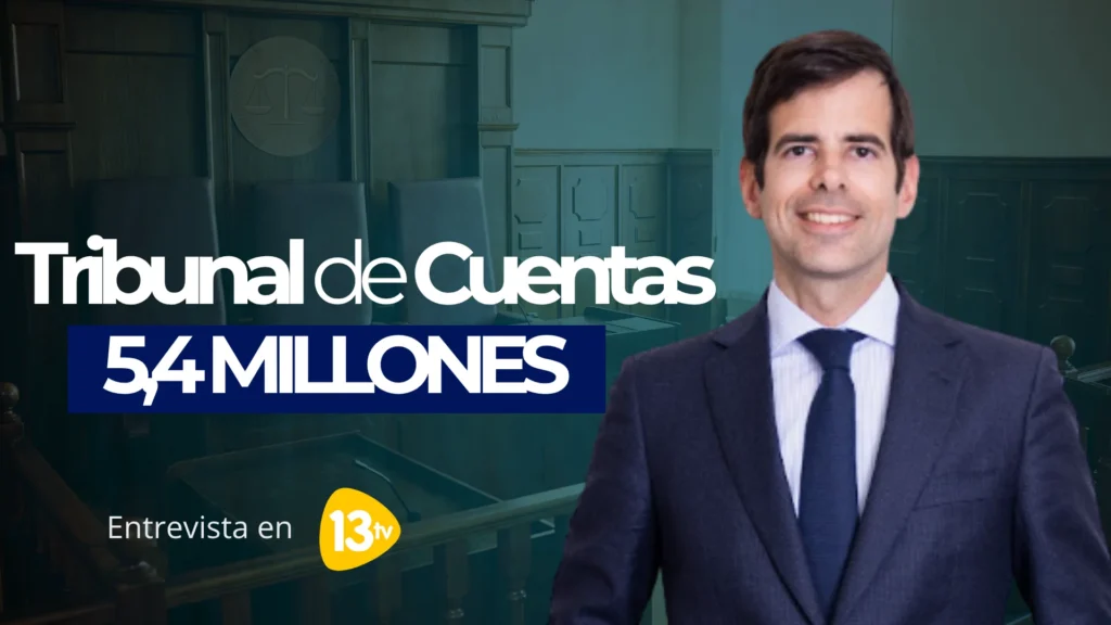 Antonio Benítez Ostos entrevistado en La Lupa de Trece TV sobre reclamación Tribunal de Cuentas