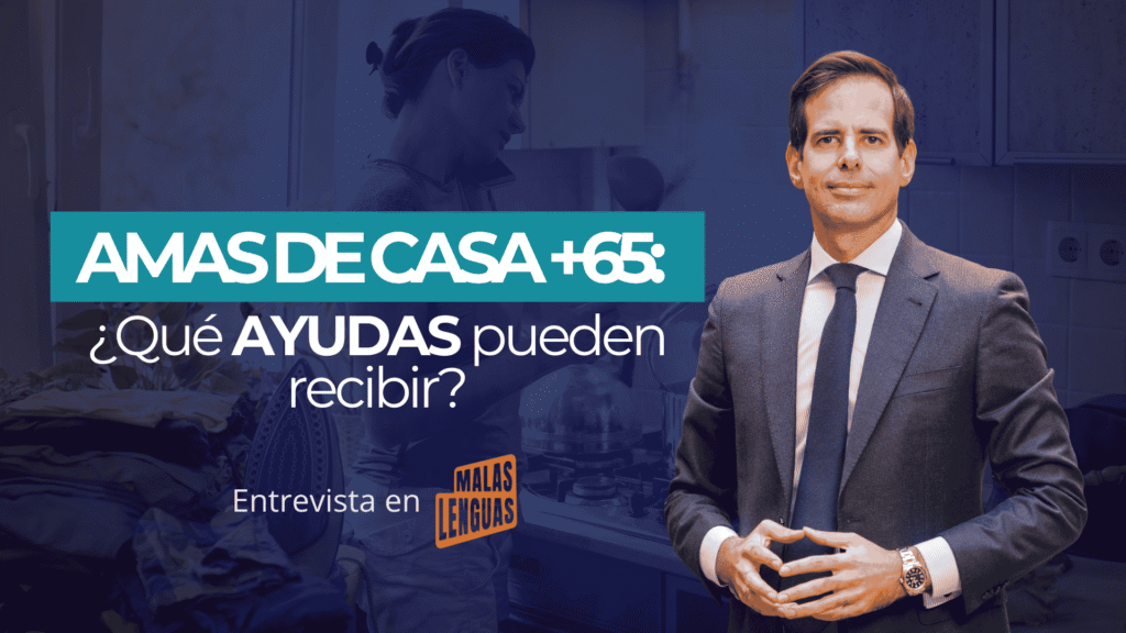 Antonio Benítez Ostos entrevistado en Malas LenguasRTVE sobre ayudas amas de casa mayores de 65 años