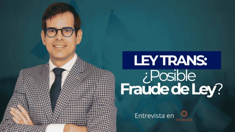 Antonio Benítez Ostos entrevistado en Telemadrid sobre caso de aplicación de la Ley Trans