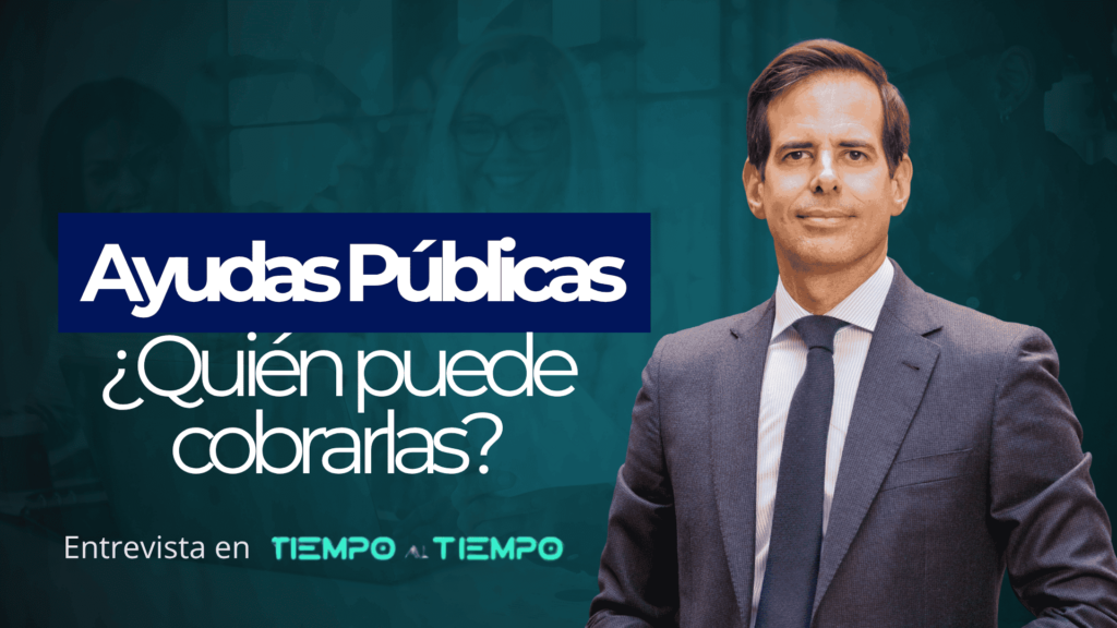 Antonio Benítez Ostos entrevistado en Tiempo al tiempo, de Cuatro, sobre las ayudas públicas